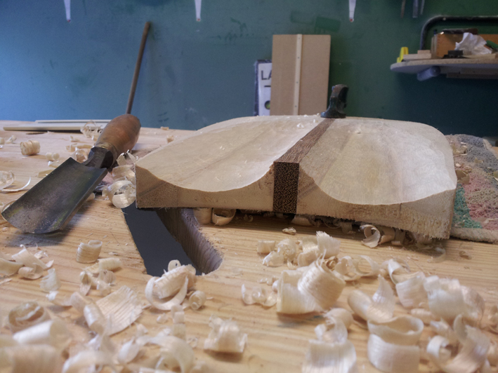 Body Surf Handplane 13"3/4 x 7"1/2 Boato Woodworking