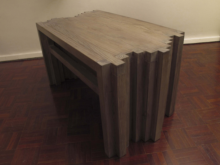 Table basse en pin massif - Mesa de Centro em pinho maciço