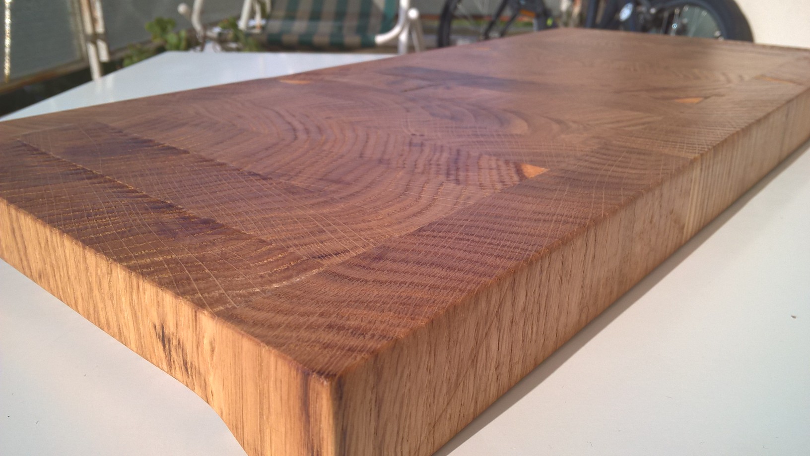 Table à découper - tabua de cortar em carvalho
