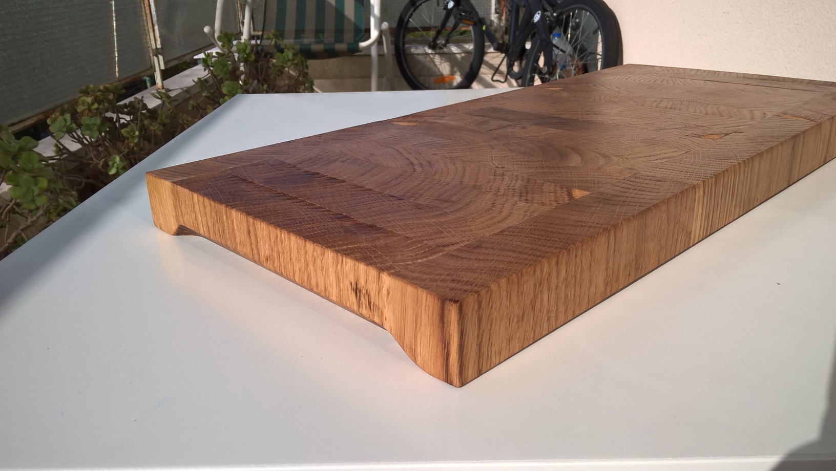 Table à découper - tabua de cortar em carvalho