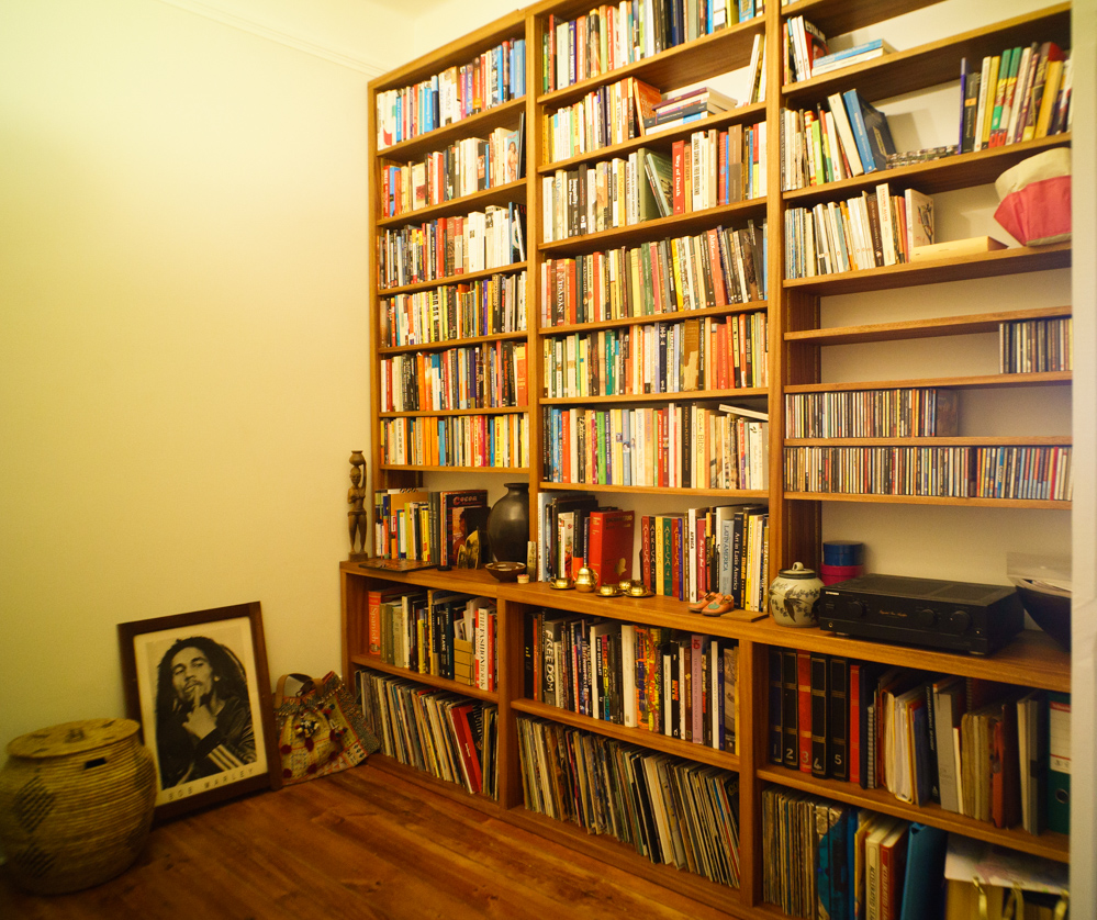 Estante em Mogno - Bibliothèque en acajou